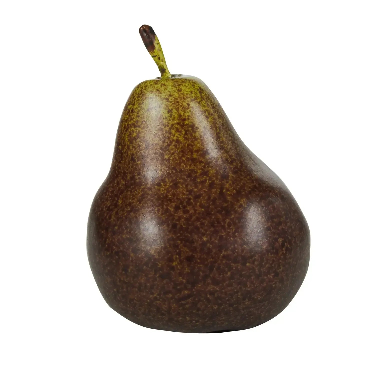 Brown Pear 9x8x11cm-Decor Items-Rogue Home-The Bay Room