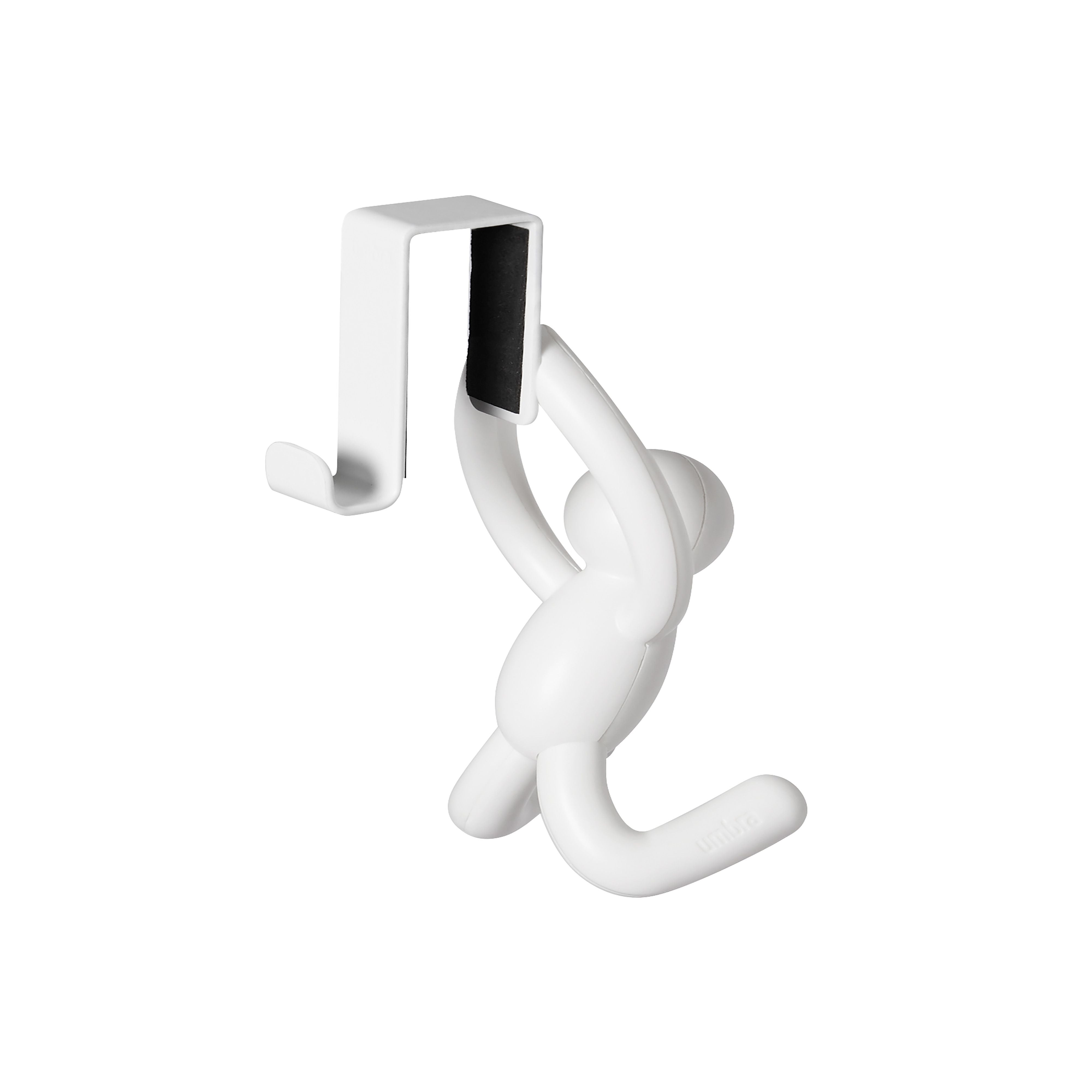 Buddy Over The Door Cabinet Hook White - Set of 2-Wall Decor-Umbra-The Bay Room