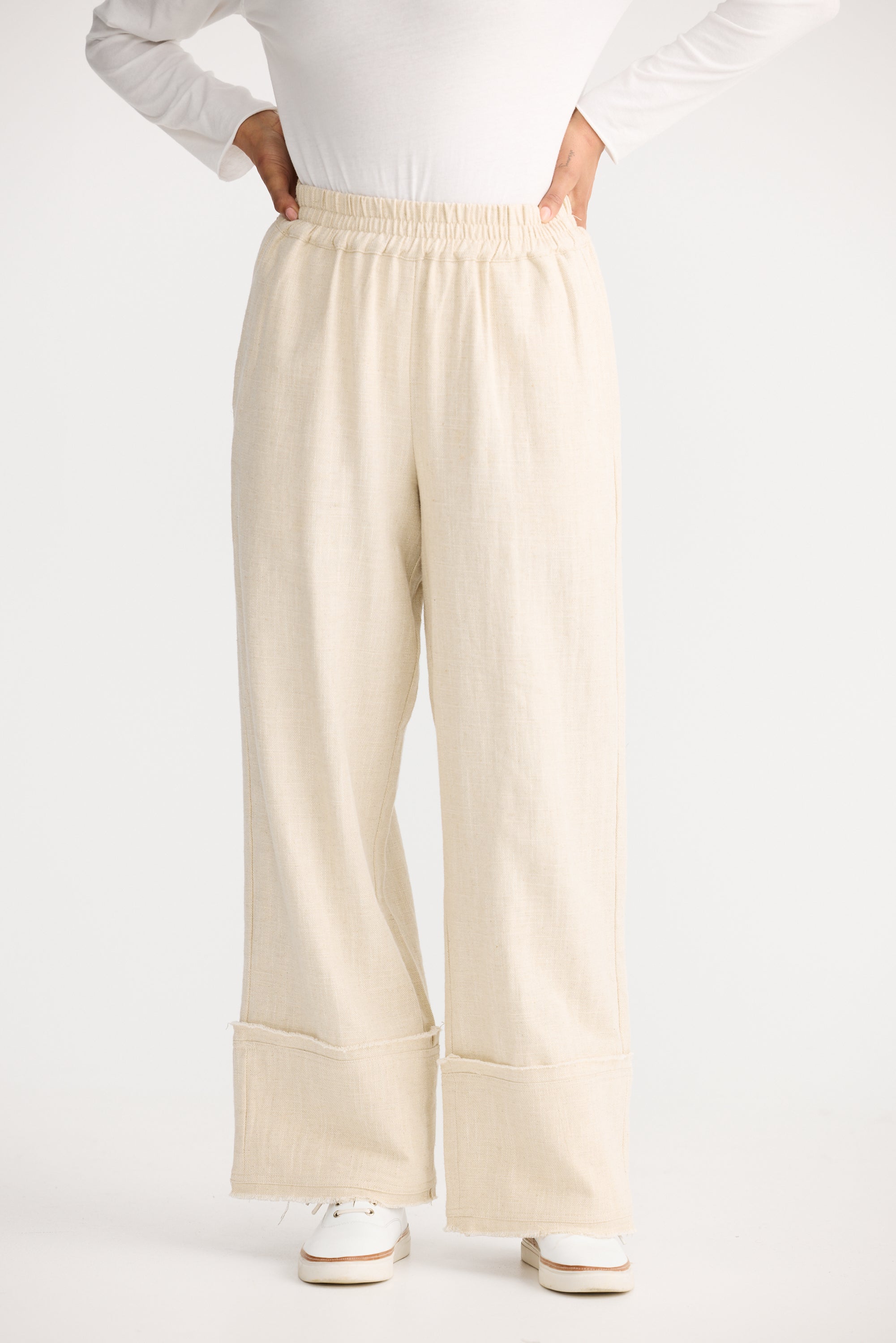 Cadiz Pant - Natural-Pants-The Shanty Corporation-The Bay Room