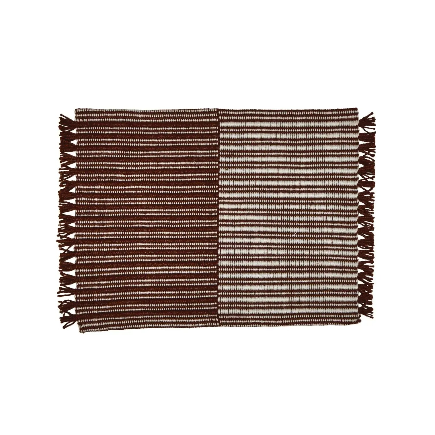 Cai Placemat 33x48cm Brown & Natural-Decor Items-Amalfi-The Bay Room