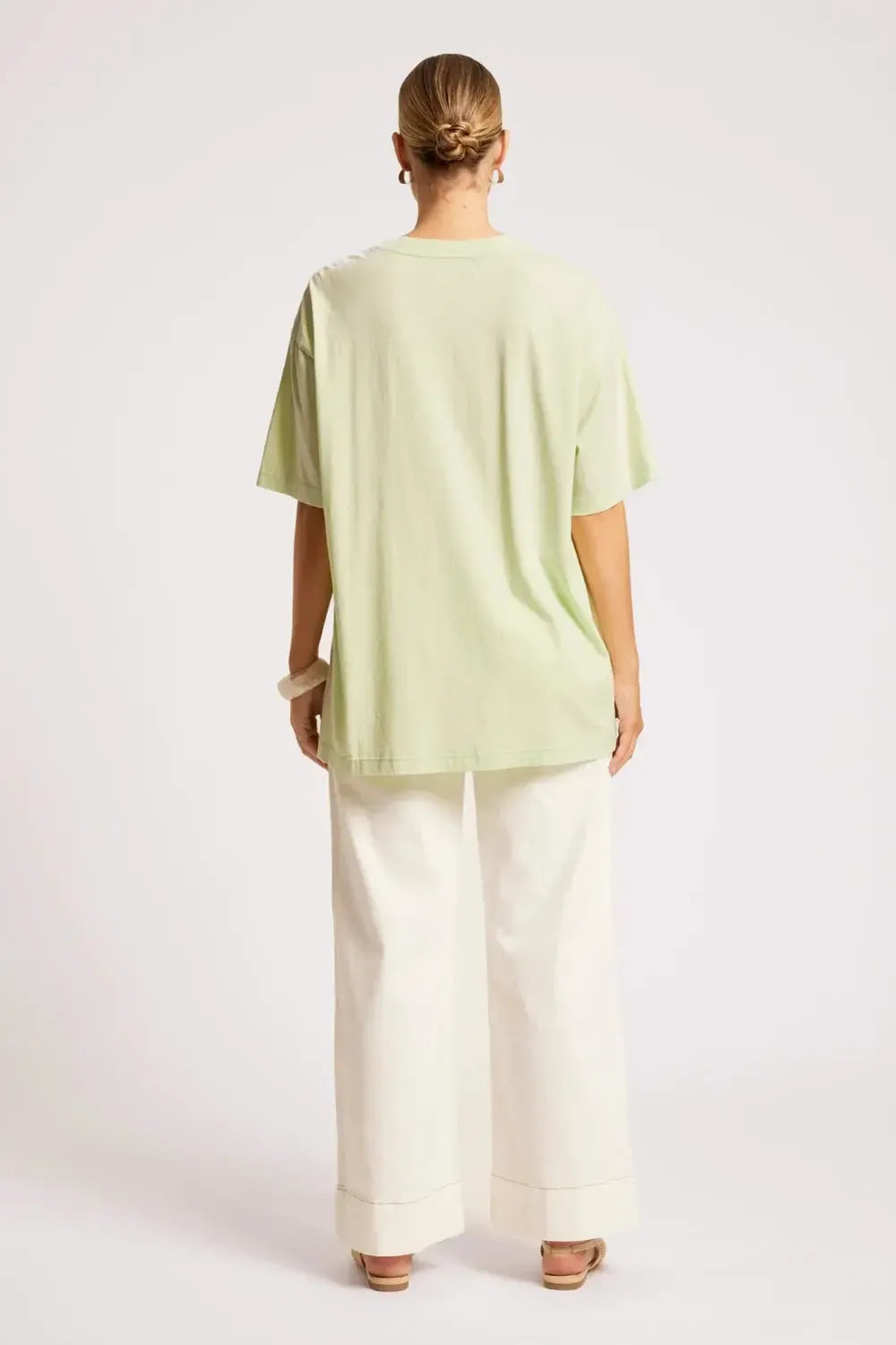 Caldera Oversize Tshirt - Mint-Tops-Eb & Ive-The Bay Room