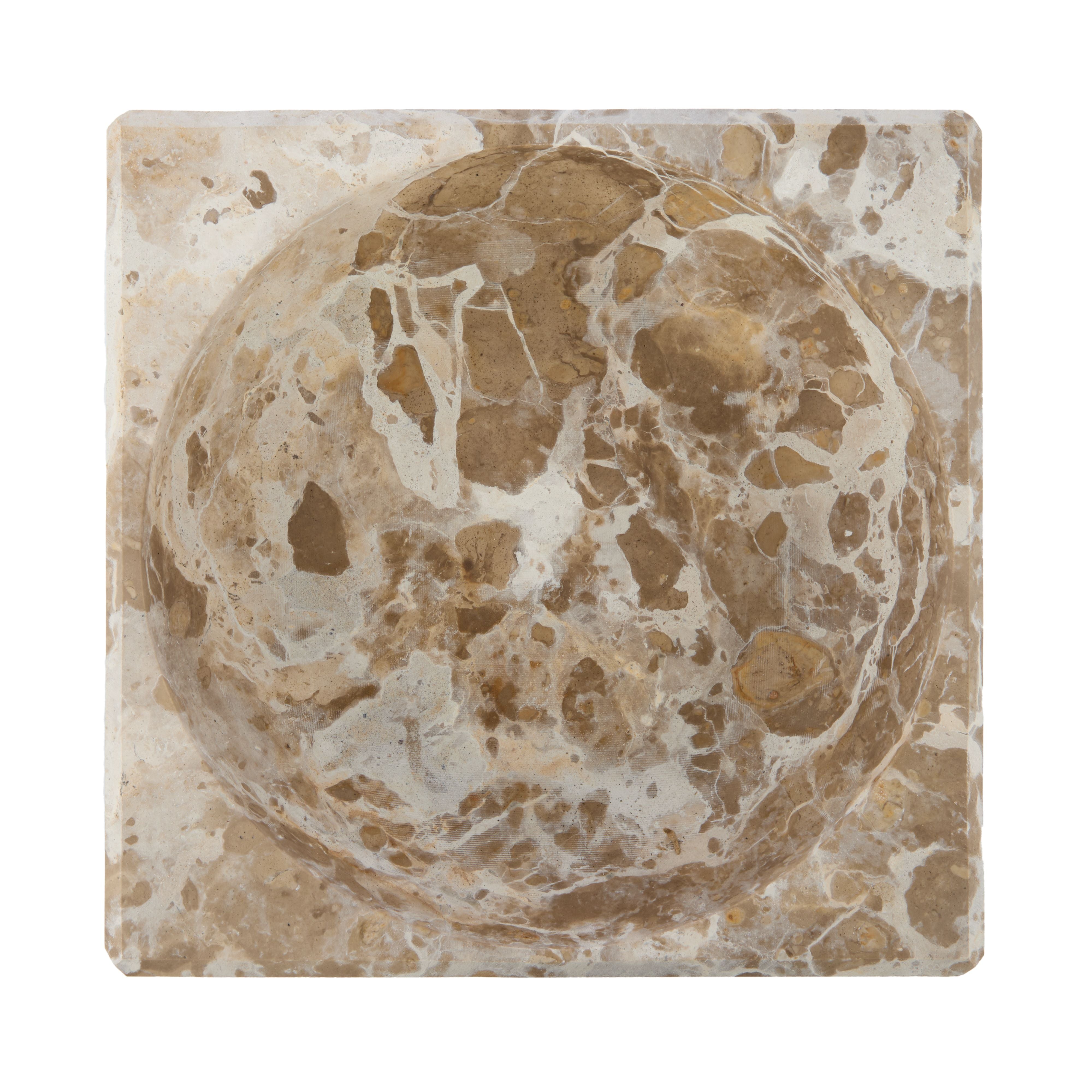 Carprani Statement Bowl 37x37x8.25cm-Decor Items-Grand Designs-The Bay Room