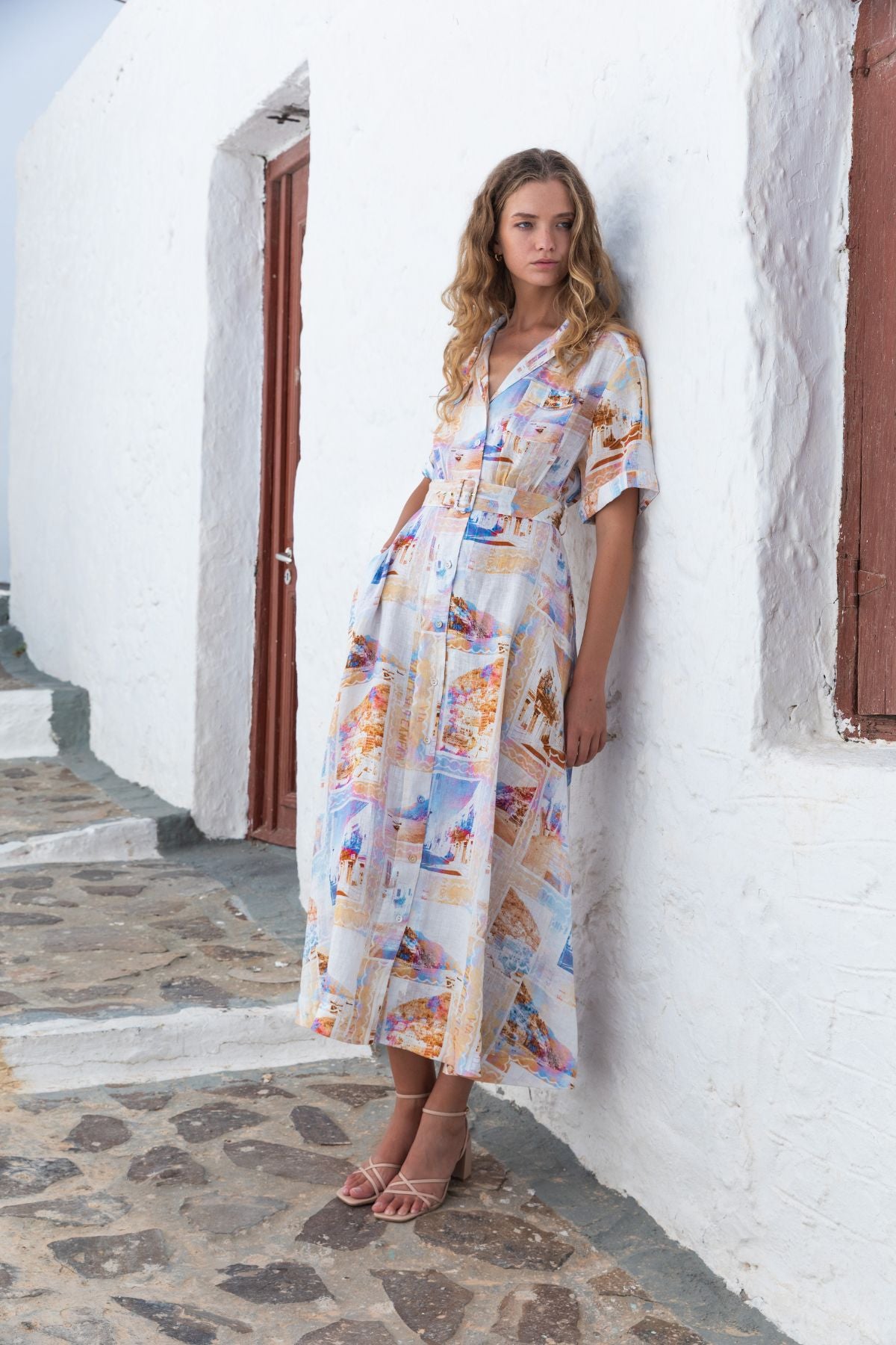 Carrie Maxi Dress - Amalfi-Dresses-Kachel-The Bay Room