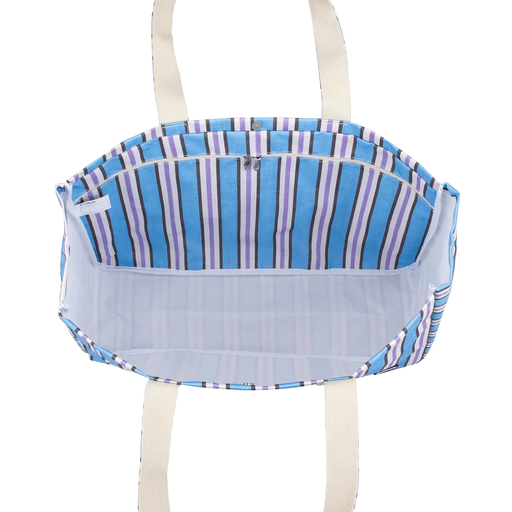 Carryall Cargo Choc Blue Stripe-Travel & Outdoors-Kollab-The Bay Room