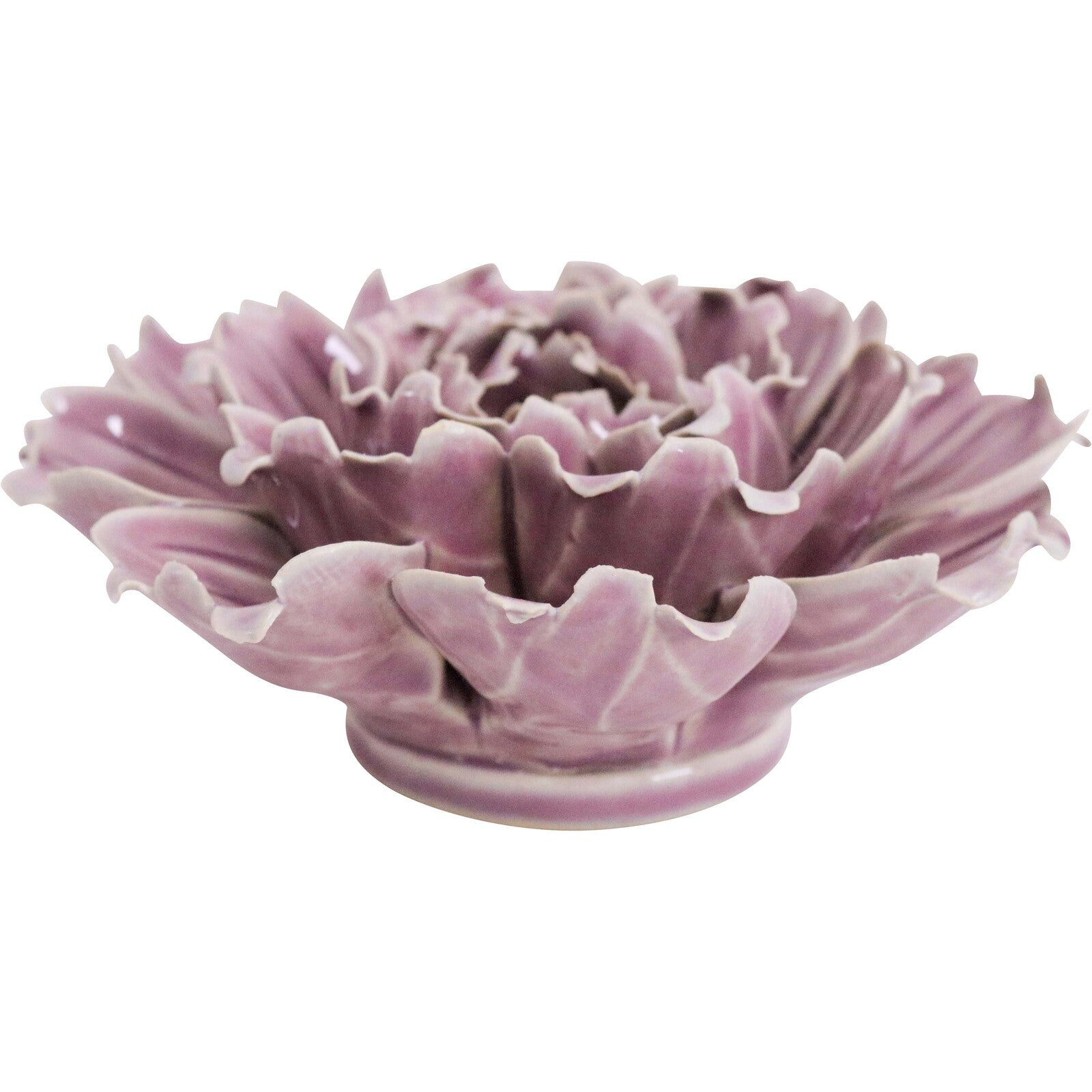Ceramic Cabbage Mauve-Decor Items-Lavida-The Bay Room