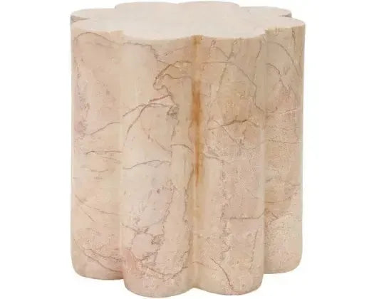Chadwick MGO Side Table 40x45cm - Brown Marble-Furniture-Robert Mark-The Bay Room