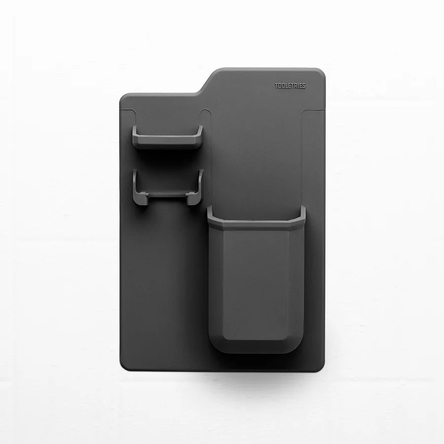 The Harvey Toothbrush & Razor Holder - Charcoal