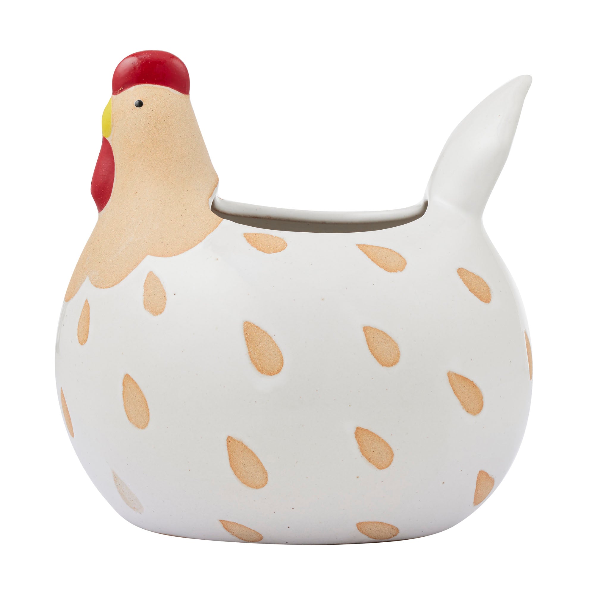 Charlie Ceramic Utensil Holder 22x14x21.5cm-Kitchenware-Coast To Coast Home-The Bay Room