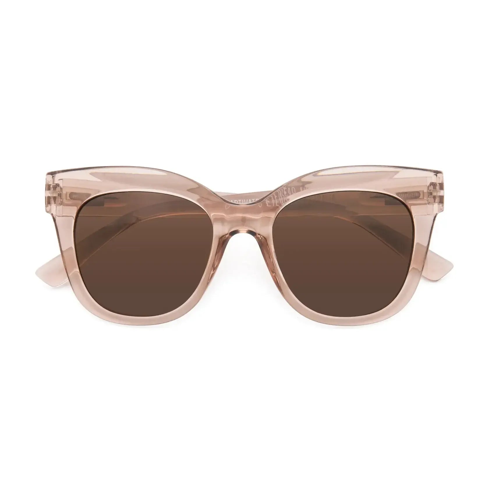 Charlotte Sunglasses - Brown-Headwear & Sunglasses-Captivated Soul-The Bay Room