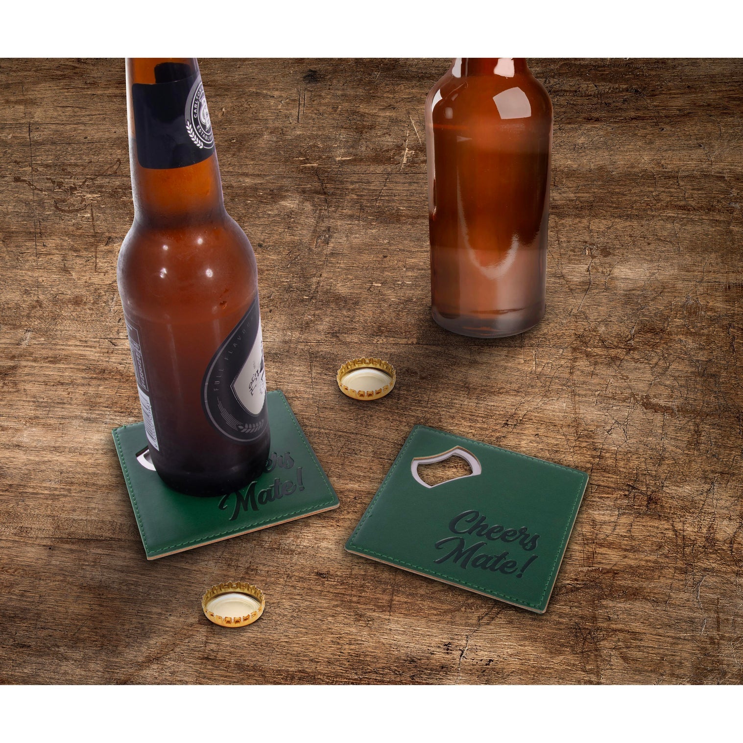 Cheers Mate Bottle Opener Coaster-Fun & Games-The Australian Collection-The Bay Room
