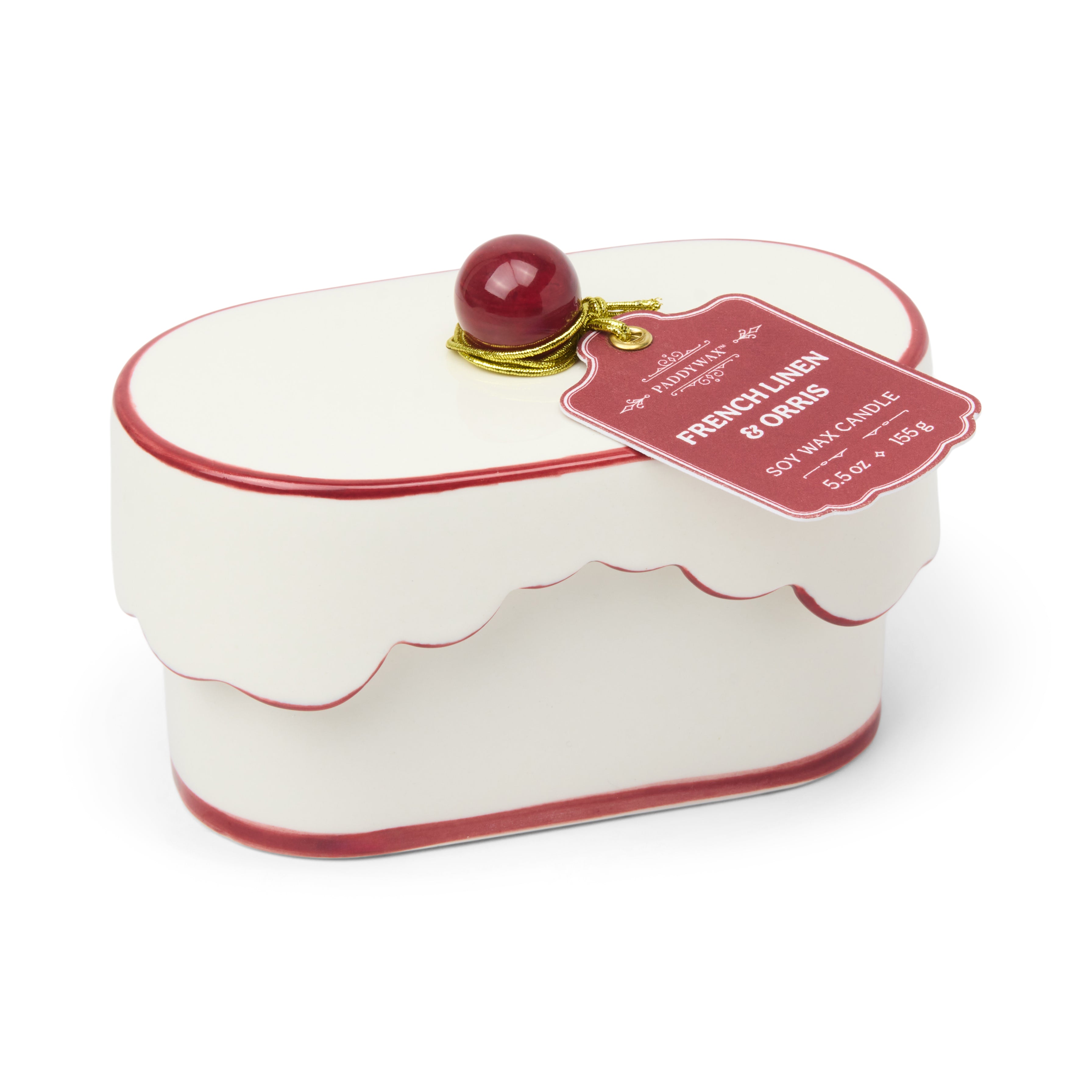 Cherie Ceramic Candle 155g - French Linen & Orris-Candles & Fragrances-Paddywax-The Bay Room