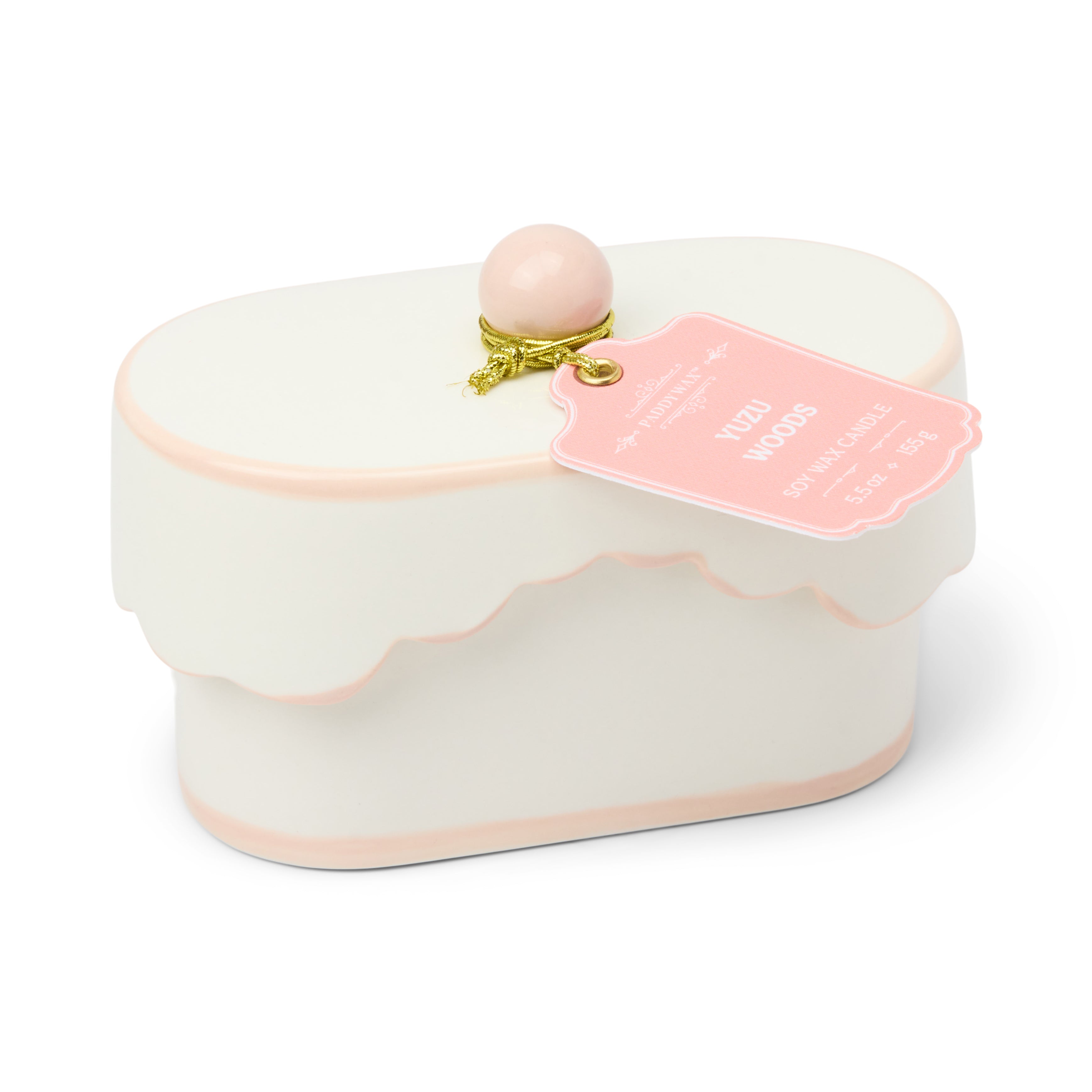 Cherie Ceramic Candle 155g - Yuzu Woods-Candles & Fragrances-Paddywax-The Bay Room