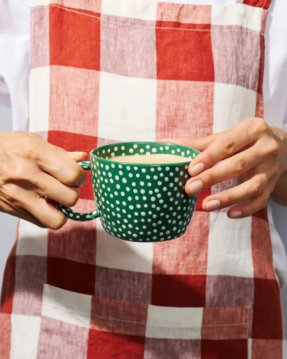Chino Mug Green Sprinkle-Dining & Entertaining-Jones & Co-The Bay Room