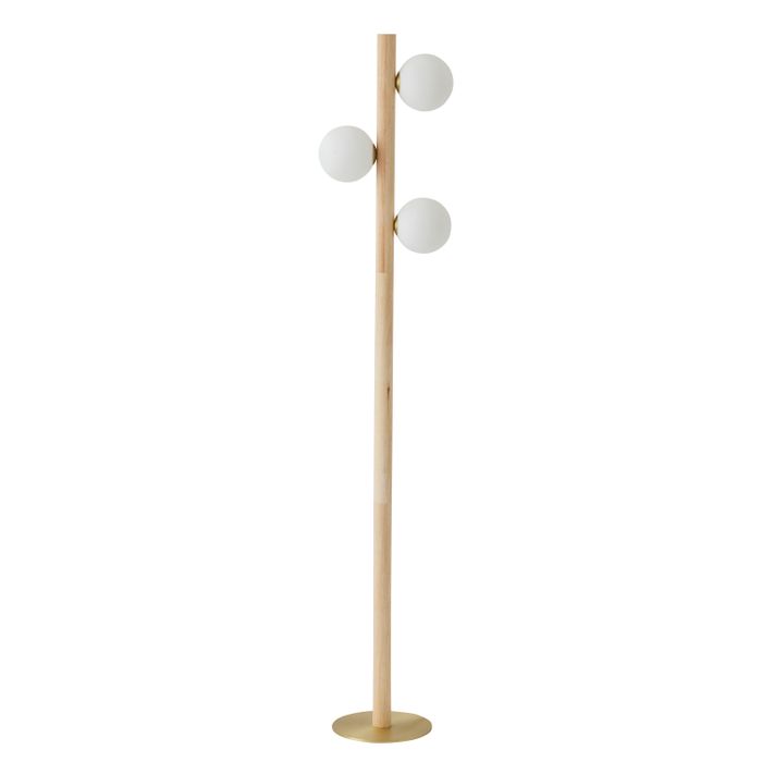 Chloe Wood Floor Lanp 28x22x150cm-Lighting-Coast To Coast Home-The Bay Room