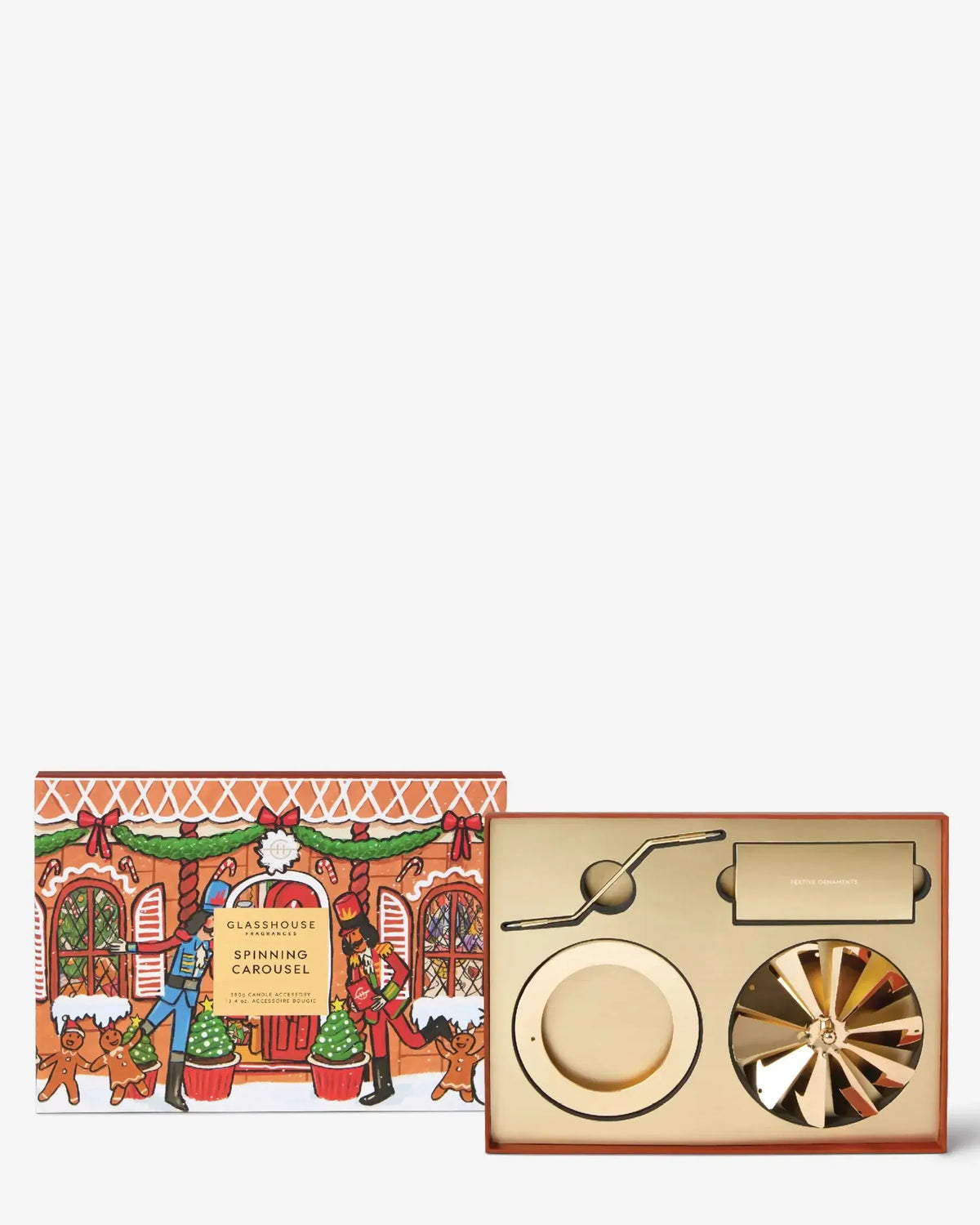 Christmas Spinning Carousel Accessory-Christmas-Glasshouse-The Bay Room