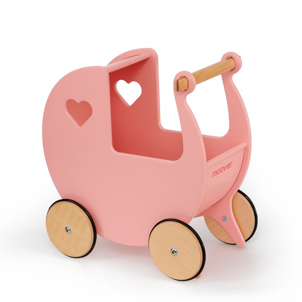 Classic Dolls Pram Pink-Toys-Moover-The Bay Room
