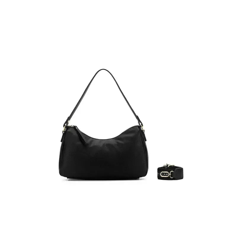 Claudette Black Shoulder Crossbody Bag-Bags & Clutches-Black Caviar Designs-The Bay Room