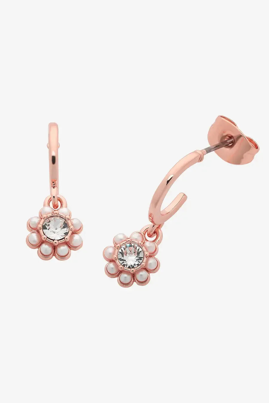 Cloud Rose Gold Huggie-Jewellery-Liberte-The Bay Room