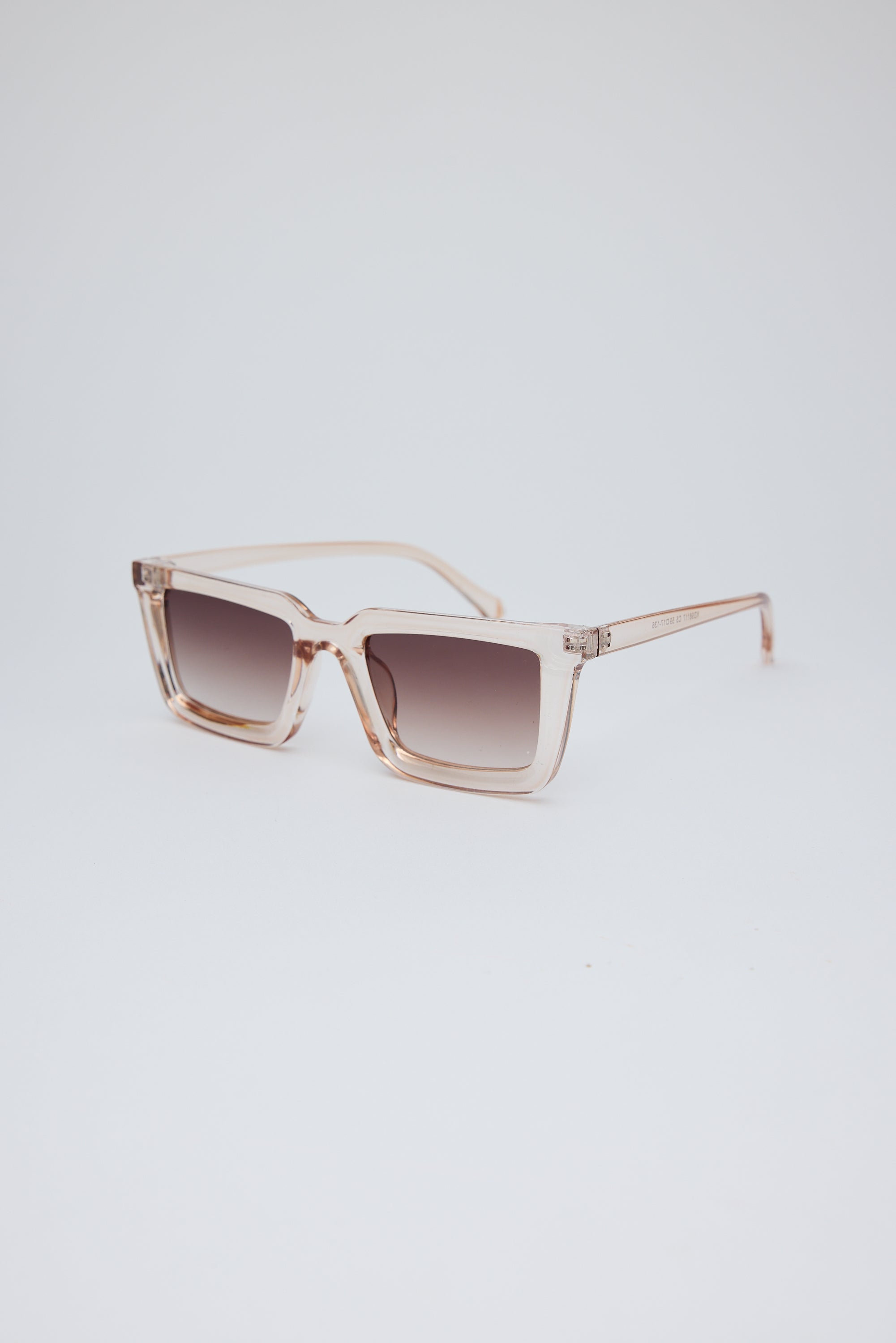Coastline Sunglasses - Clear-Headwear & Sunglasses-Holiday-The Bay Room