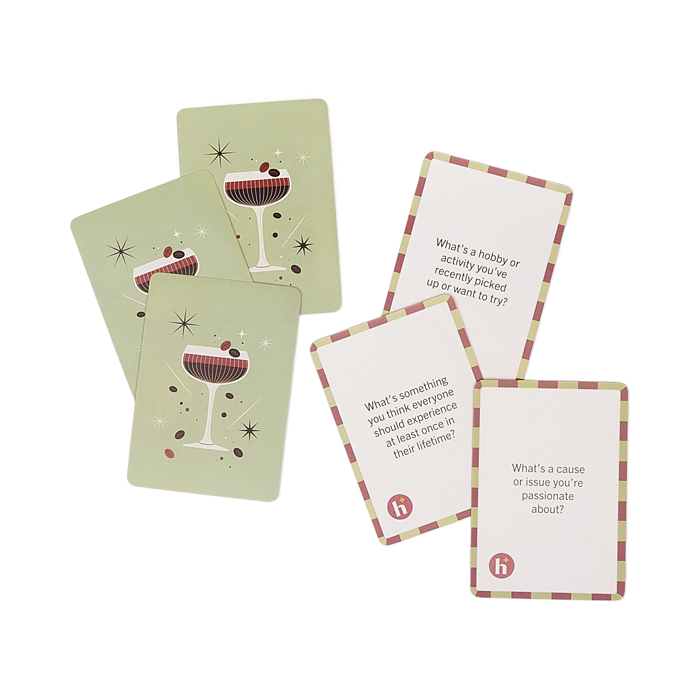 Cocktail Hour Conversation Cards-Fun & Games-Here's How-The Bay Room