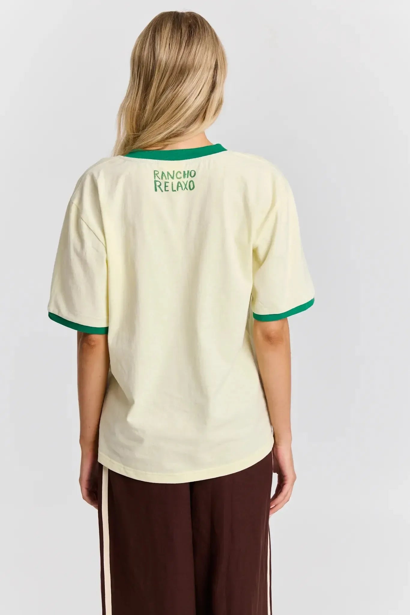 Coco Beach Hotel V-Neck Tee-Tops-Maku The Label-The Bay Room