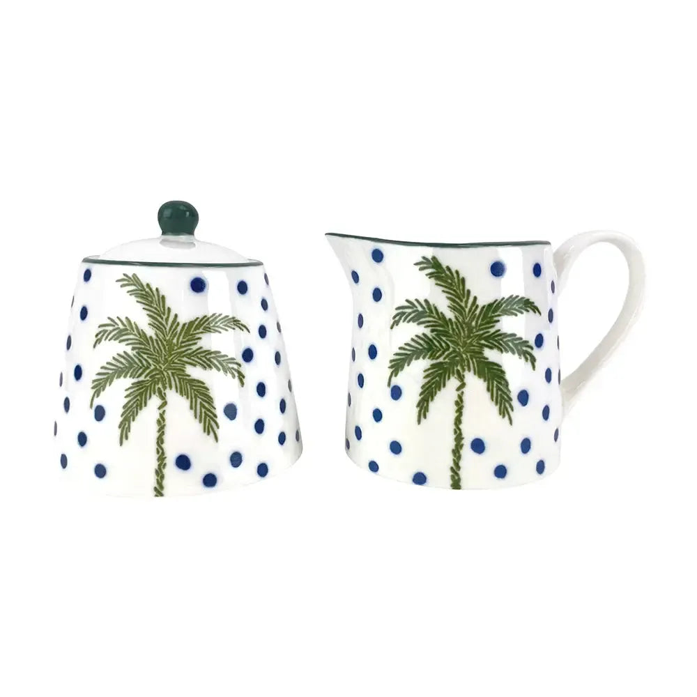 Coconut Bay - Milk Sugar Set White Palm-Dining & Entertaining-Annabel Trends-The Bay Room