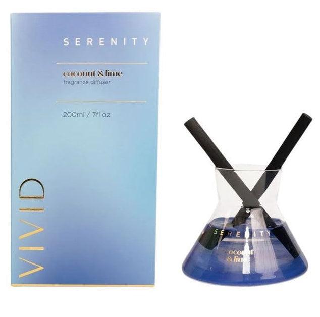 Coconut & Lime 200ml Diffuser-Candles & Fragrances-Serenity-The Bay Room