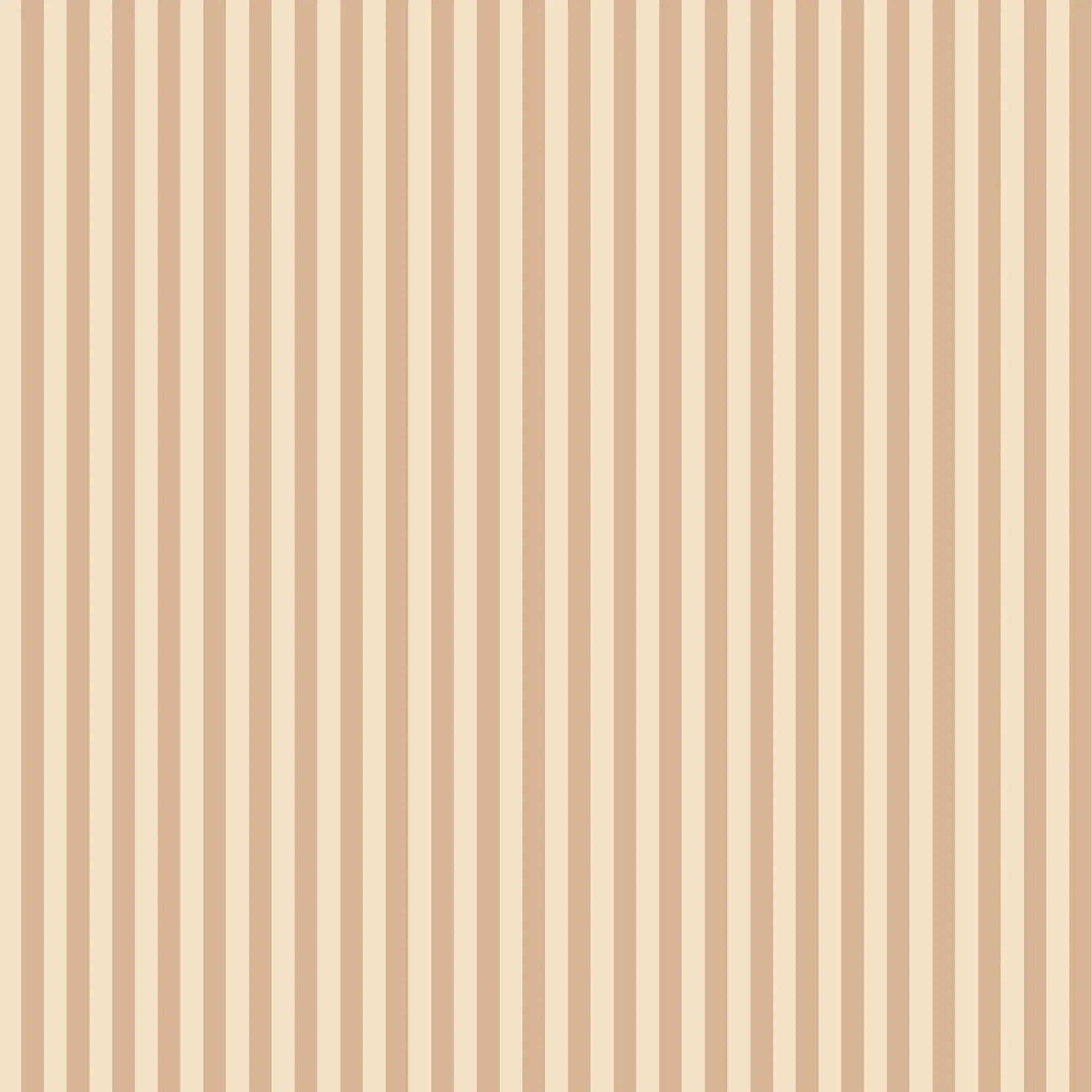 Coffee Stripe Organic Fitted Cot Sheet-Nursery & Nurture-Fox & Fallow-The Bay Room