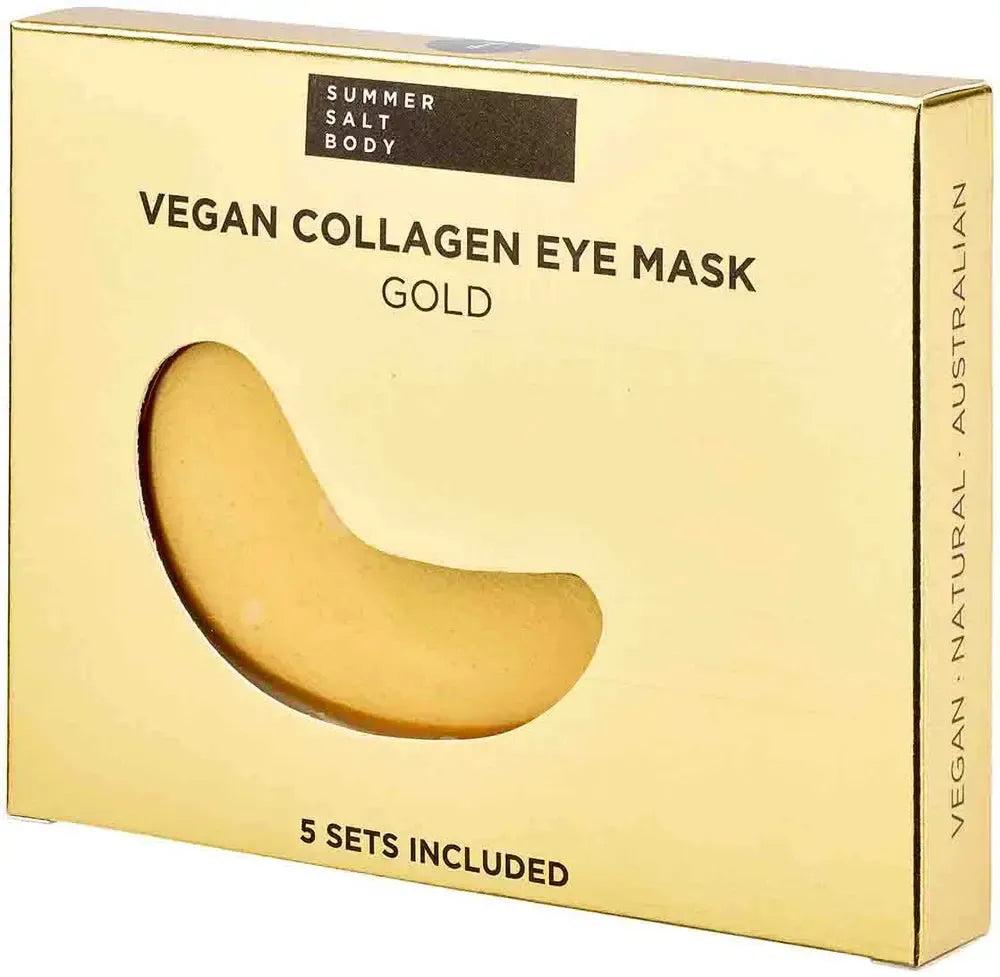 Collagen Eye Mask Gold - Vegan-Beauty & Well-Being-Summer Salt Body-The Bay Room