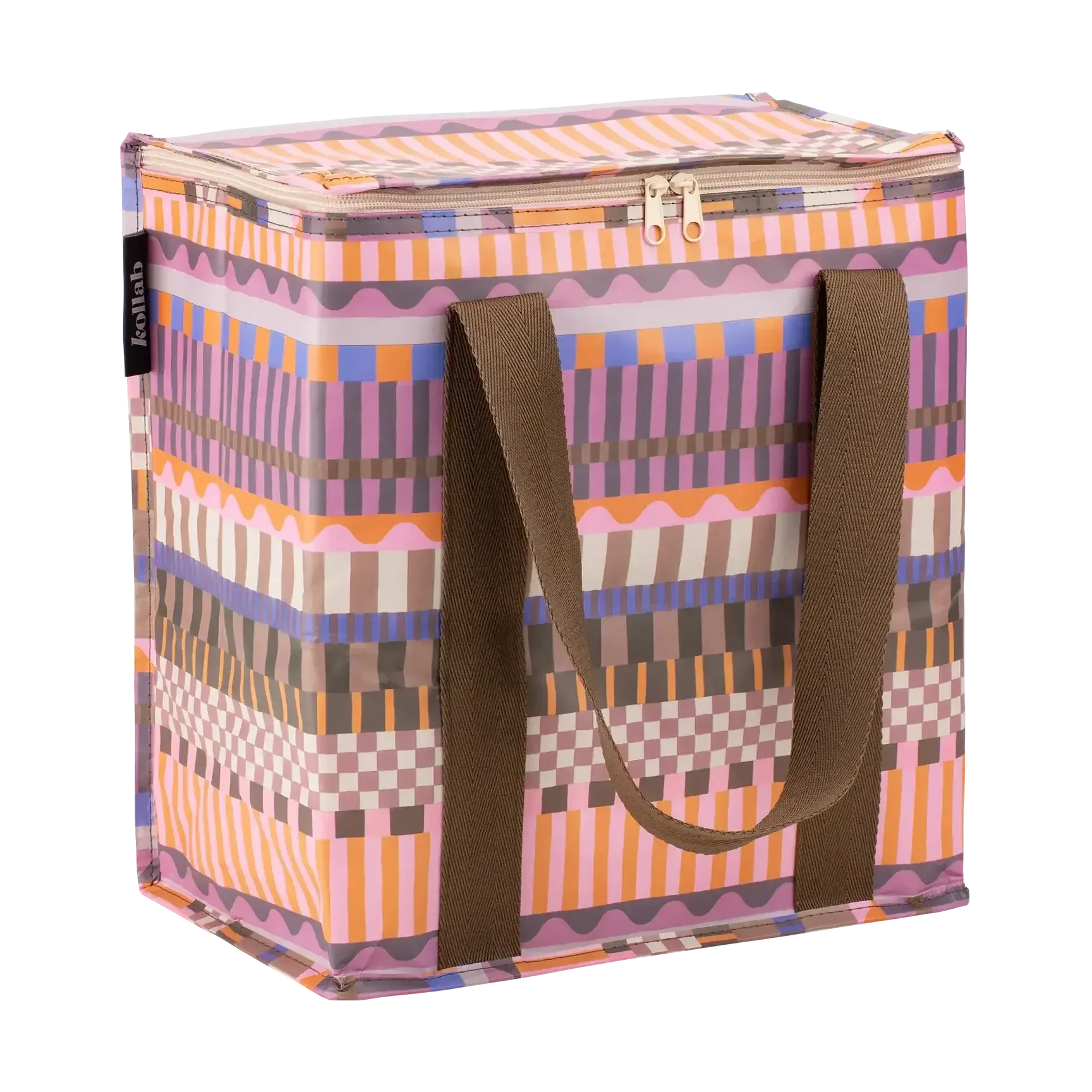 Cooler Bag Carnival Stripe-Travel & Outdoors-Kollab-The Bay Room