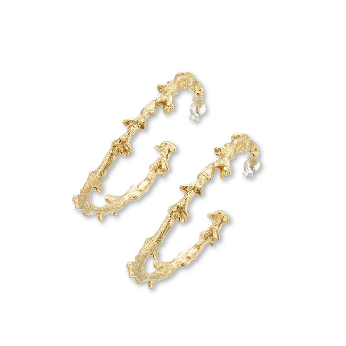 Coral Protection Hoop Earrings-Jewellery-Palas-The Bay Room