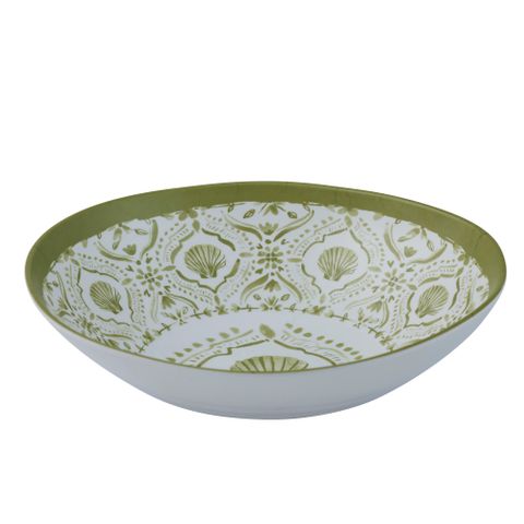 Costiera Melamine Bowl 30x8cm Olive-Dining & Entertaining-Coast To Coast Home-The Bay Room