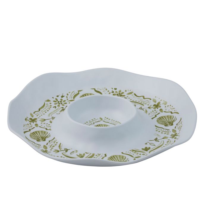 Costiera Melamine Chip & Dip 40.5x5cm-Dining & Entertaining-Coast To Coast Home-The Bay Room