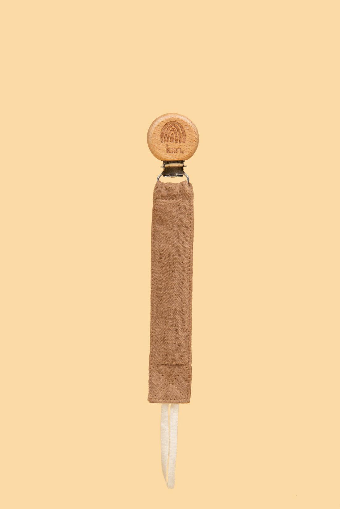 Cotton Dummy Clip-Nursery & Nurture-Kiin-Mocha-The Bay Room