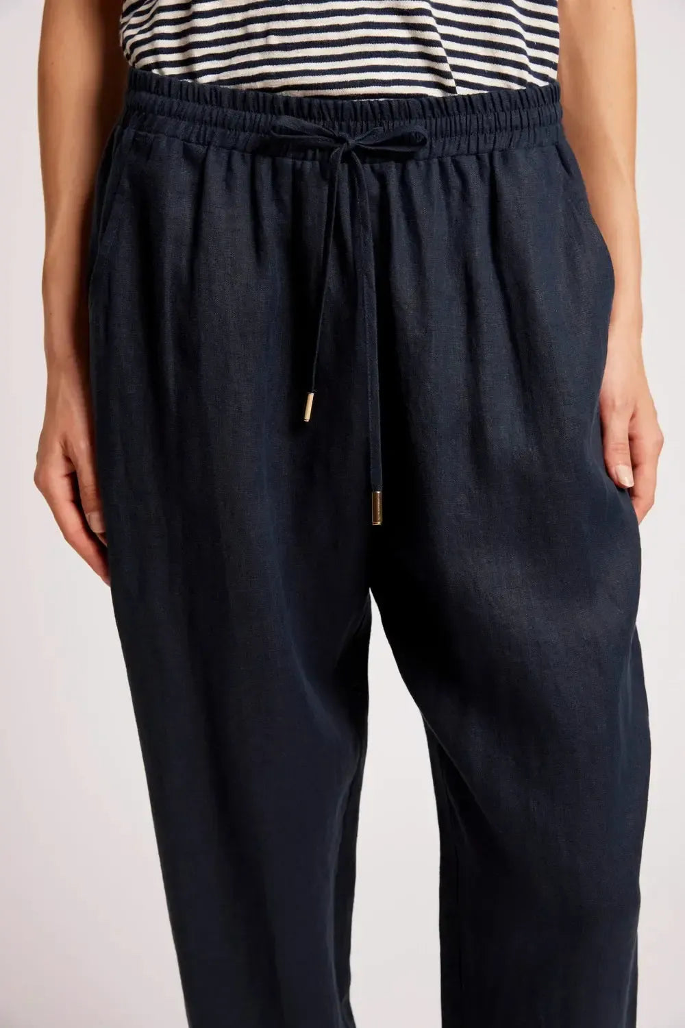 Cove Pant - Indigo-Pants-Eb & Ive-The Bay Room