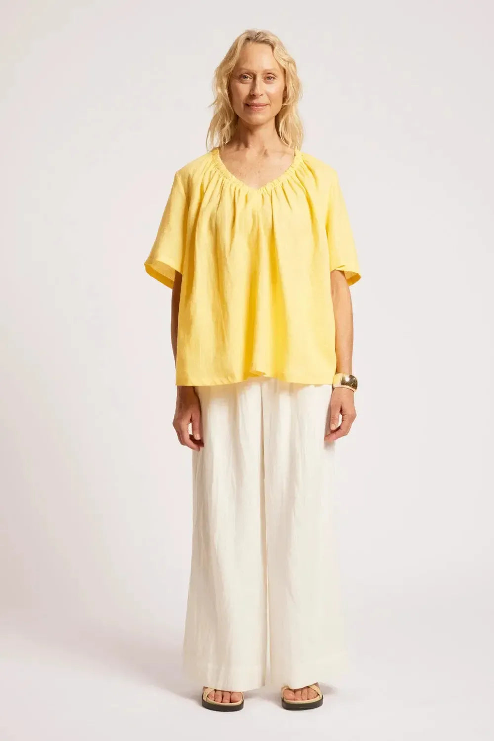 Cove Relaxed Top - Sunset-Tops-Eb & Ive-The Bay Room