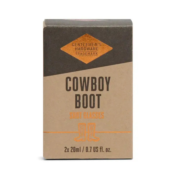 Cowboy Boot Shot Glasses (Set of 2)-Dining & Entertaining-Gentlemen's Hardware-The Bay Room