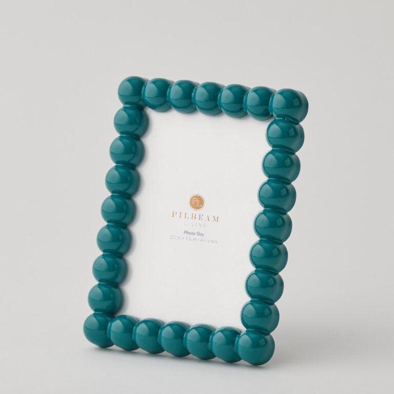 Creswick 4 x 6" Photo Frame - Teal-Decor Items-Pilbeam Living-The Bay Room
