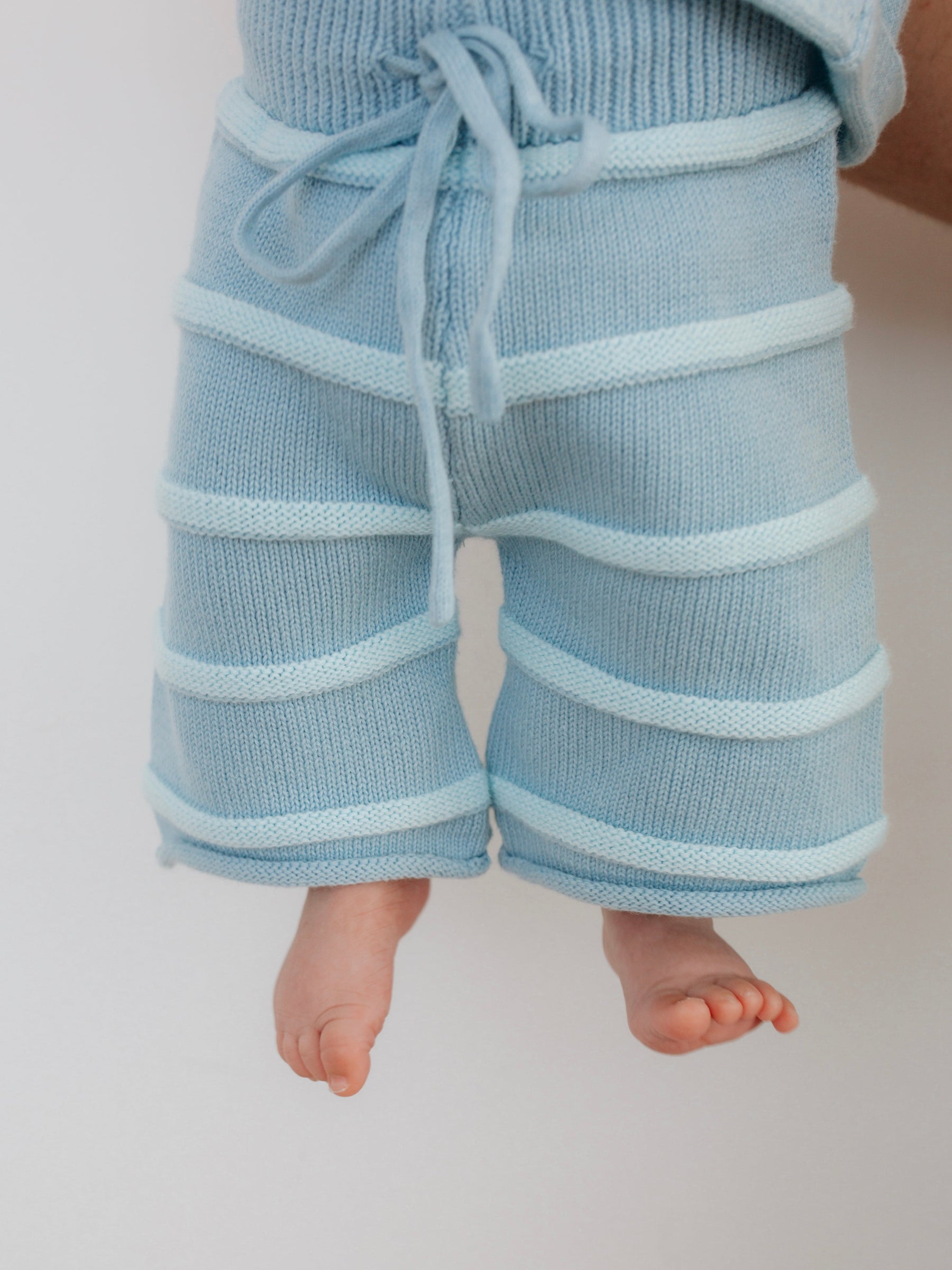 Cropped Pants - Blu-Clothing & Accessories-Ziggy Lou-The Bay Room