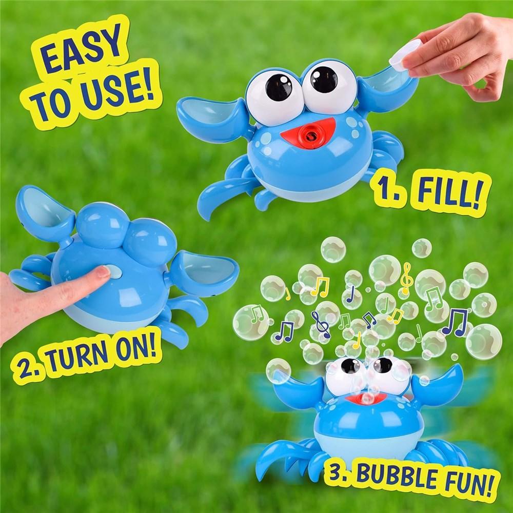 Dancing Crab Bubbler-Toys-Maxx Bubbles-The Bay Room