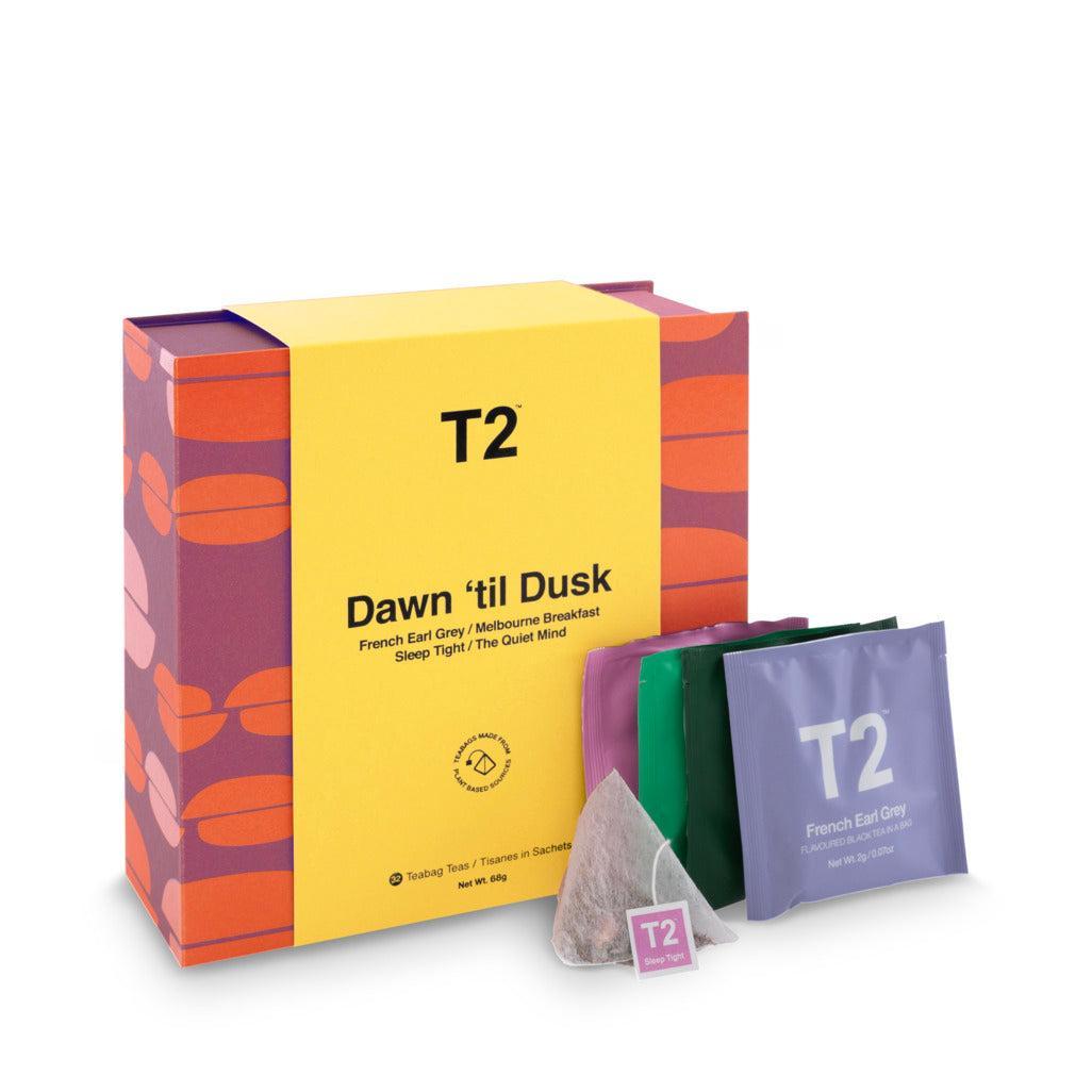 Dawn Till Dusk Teabag Gift Pack-Gourmet Food & Drink-T2-The Bay Room