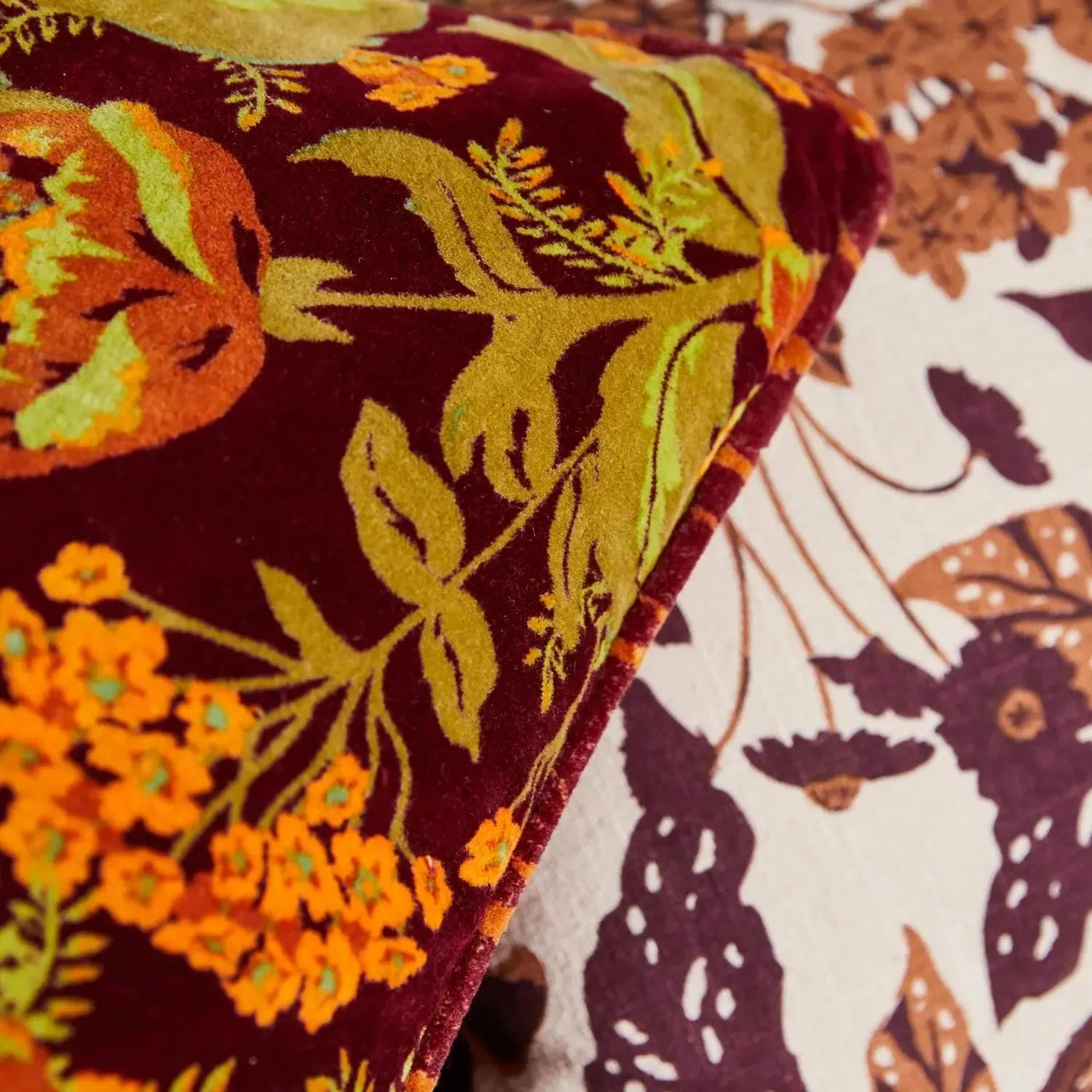 Dax Margot Velvet Cushion-Soft Furnishings-Sage & Clare-The Bay Room