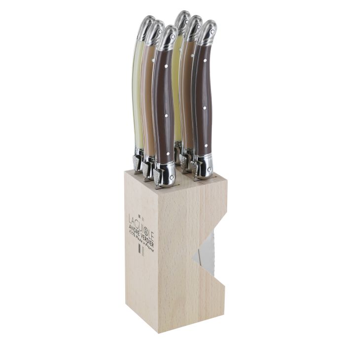 Debutant Serrated Knife Set/6 La Terre-Dining & Entertaining-Andre Verdier-The Bay Room