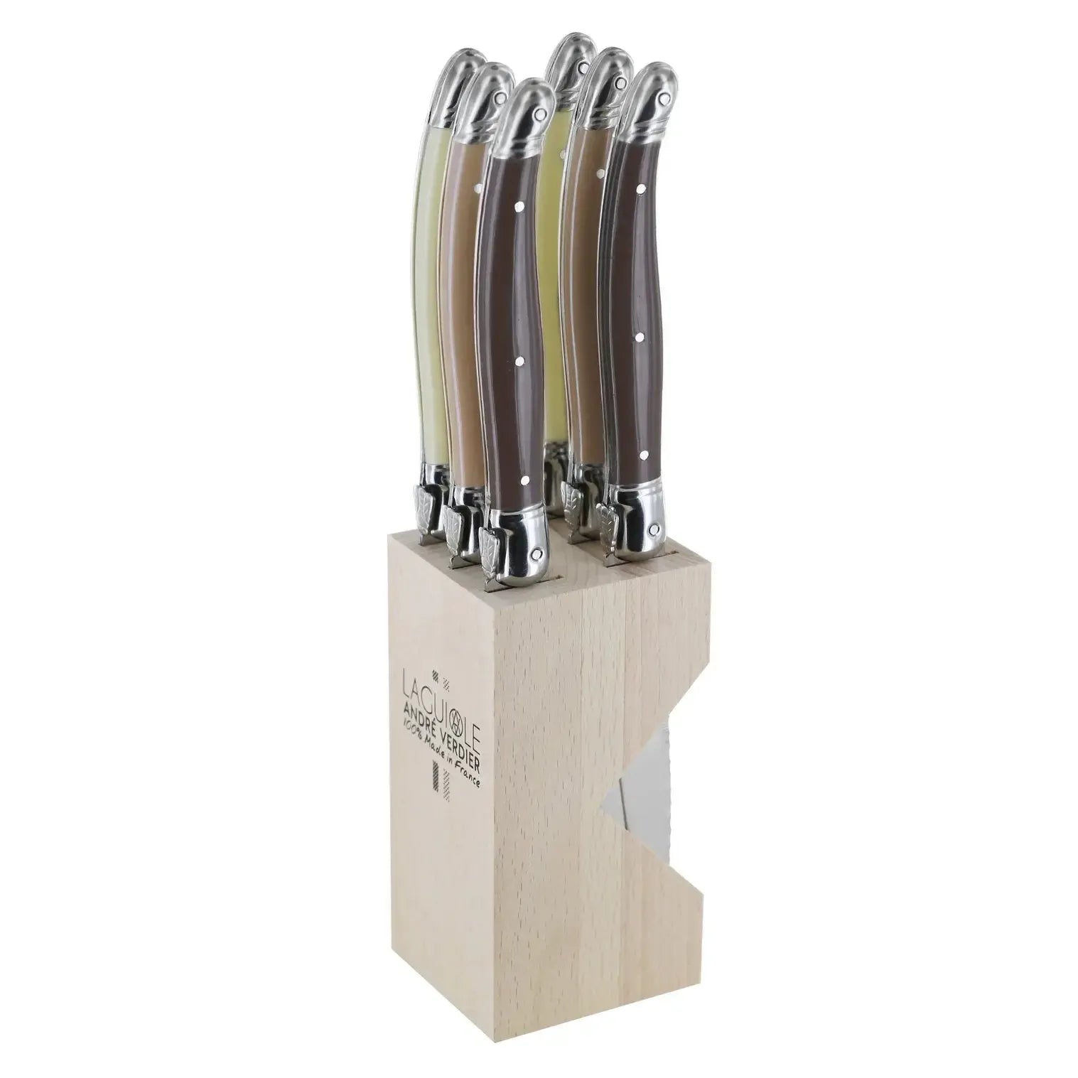Debutant Serrated Knife Set/6 La Terre-Dining & Entertaining-Andre Verdier-The Bay Room