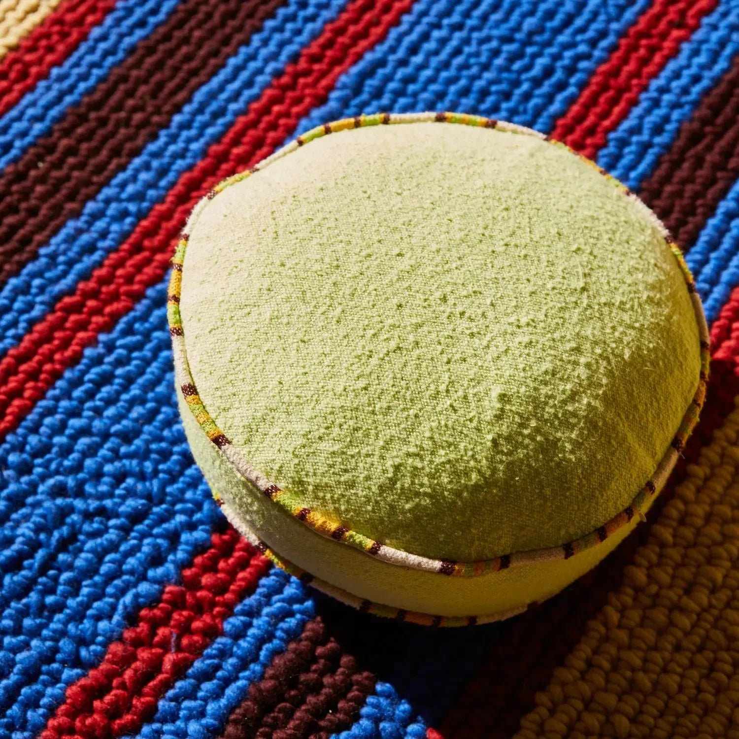 Delana Round Cushion - Zest-Soft Furnishings-Sage & Clare-The Bay Room