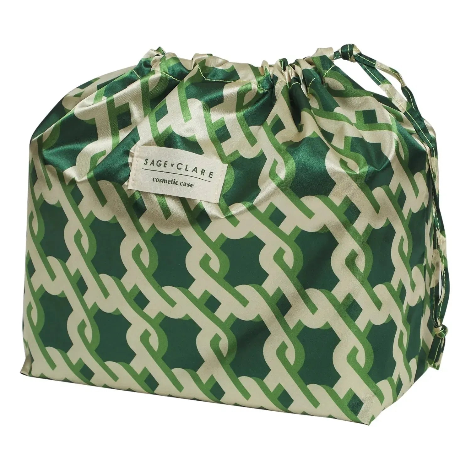 Delphine Large Vanity Case - Anise-Beauty & Well-Being-Sage & Clare-The Bay Room