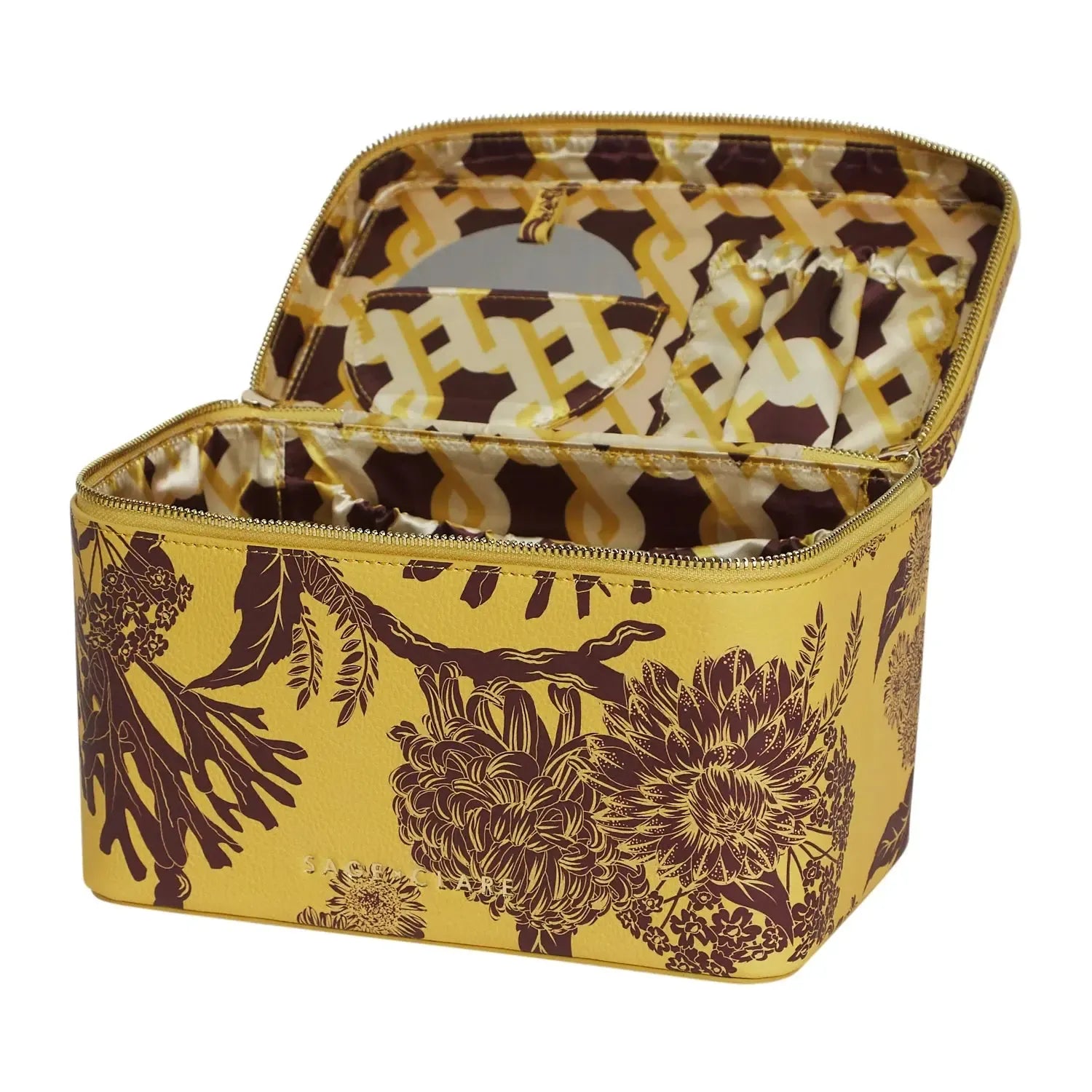 Delphine Large Vanity Case - Dune-Beauty & Well-Being-Sage & Clare-The Bay Room