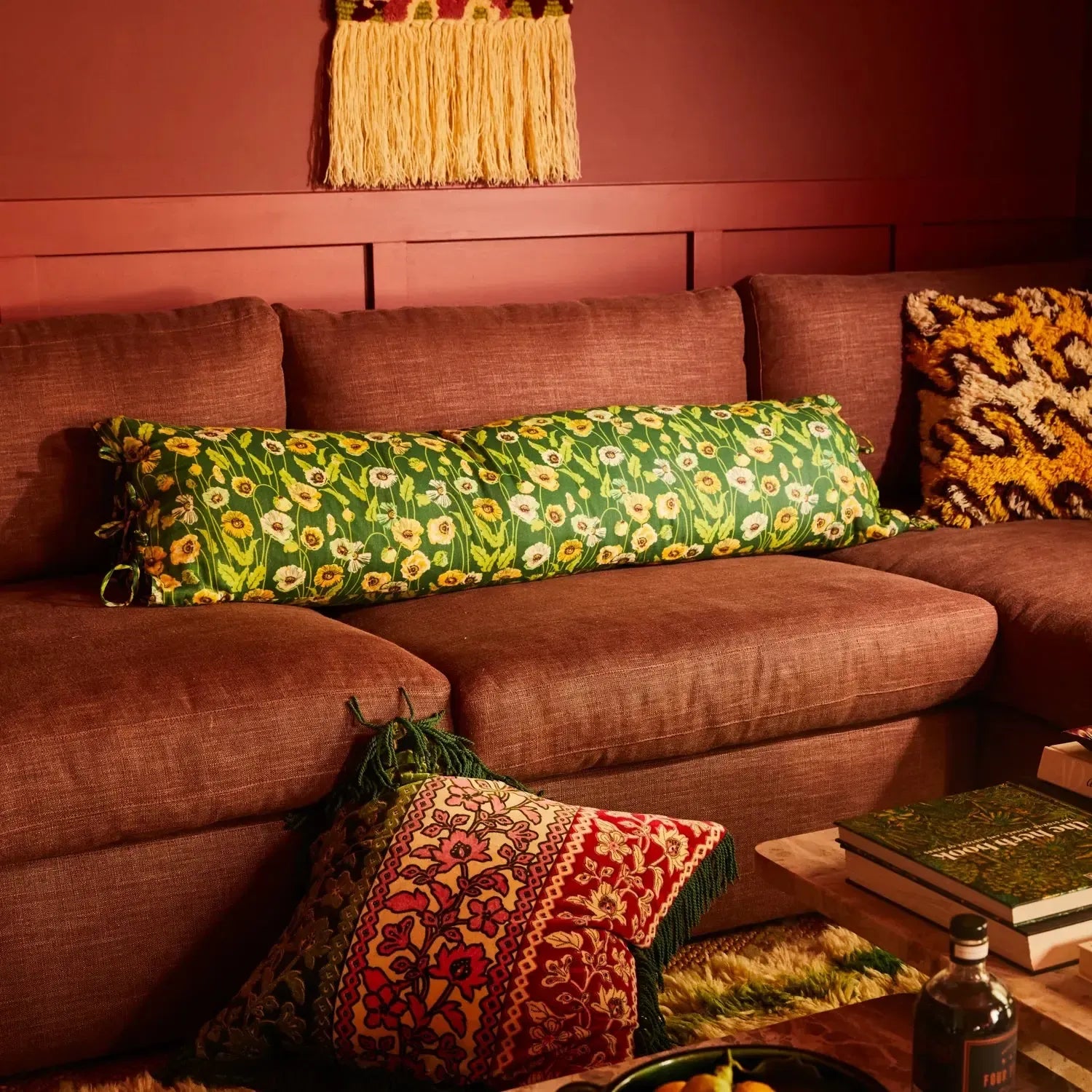 Delphine Lumbar Cushion-Soft Furnishings-Sage & Clare-The Bay Room