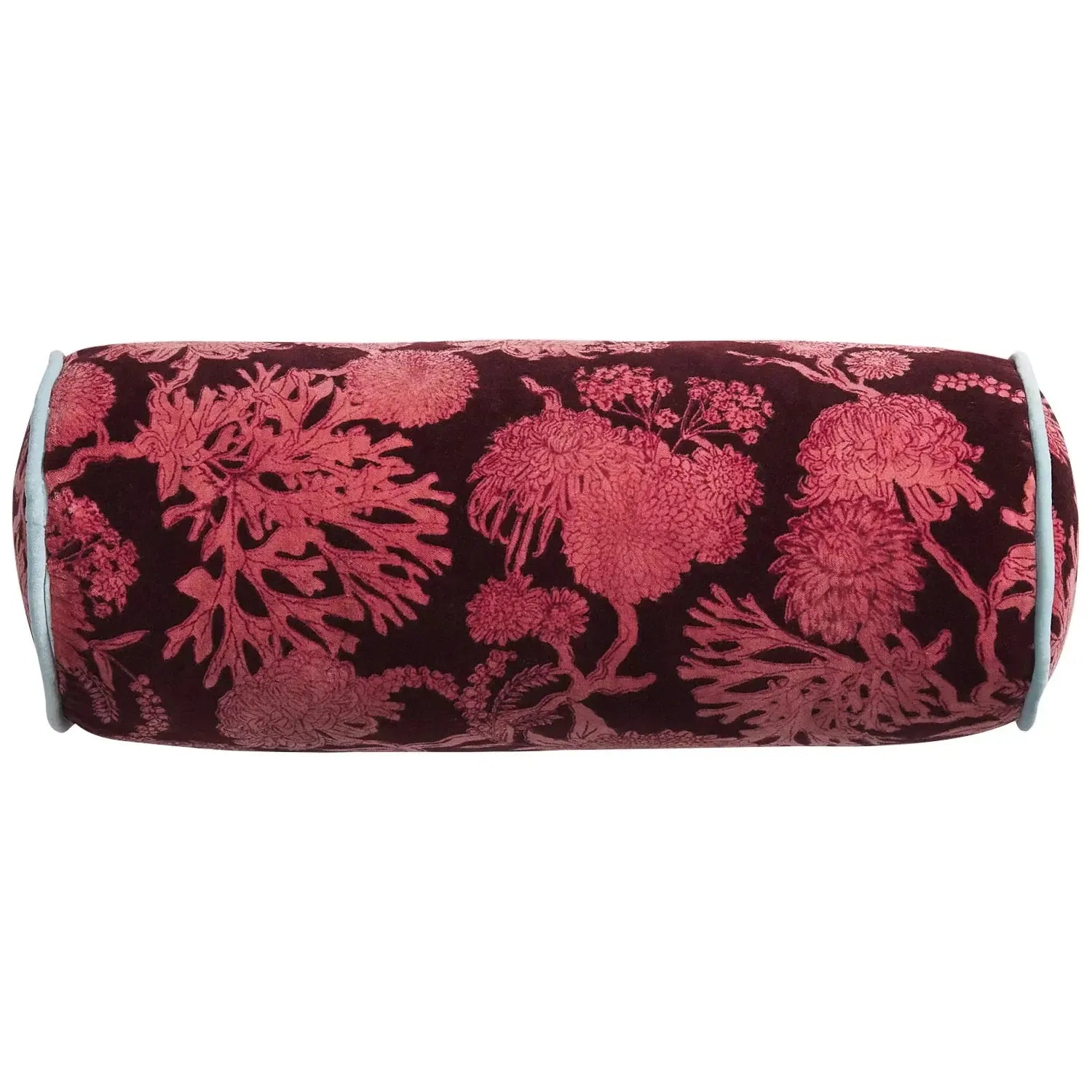 Delphine Velvet Bolster Cushion-Bags & Clutches-Sage & Clare-The Bay Room