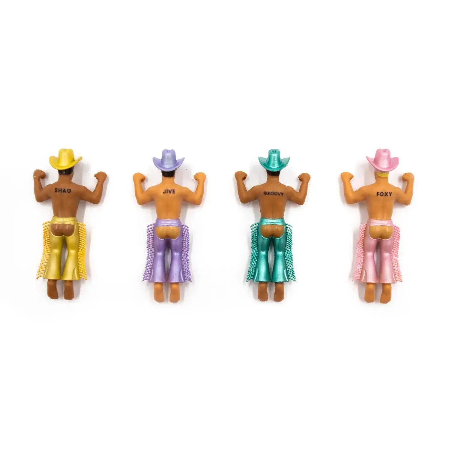 Disco Cowboy Drink Markers Set of 4-Fun & Games-npw-The Bay Room